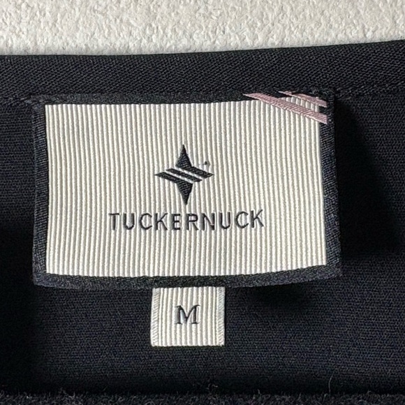 Tuckernuck Black Puff Sleeve Button Down Dress Size M - Picture 4 of 9